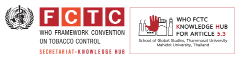 WHO FCTC Knowledge Hub on Article 5.3 Logo