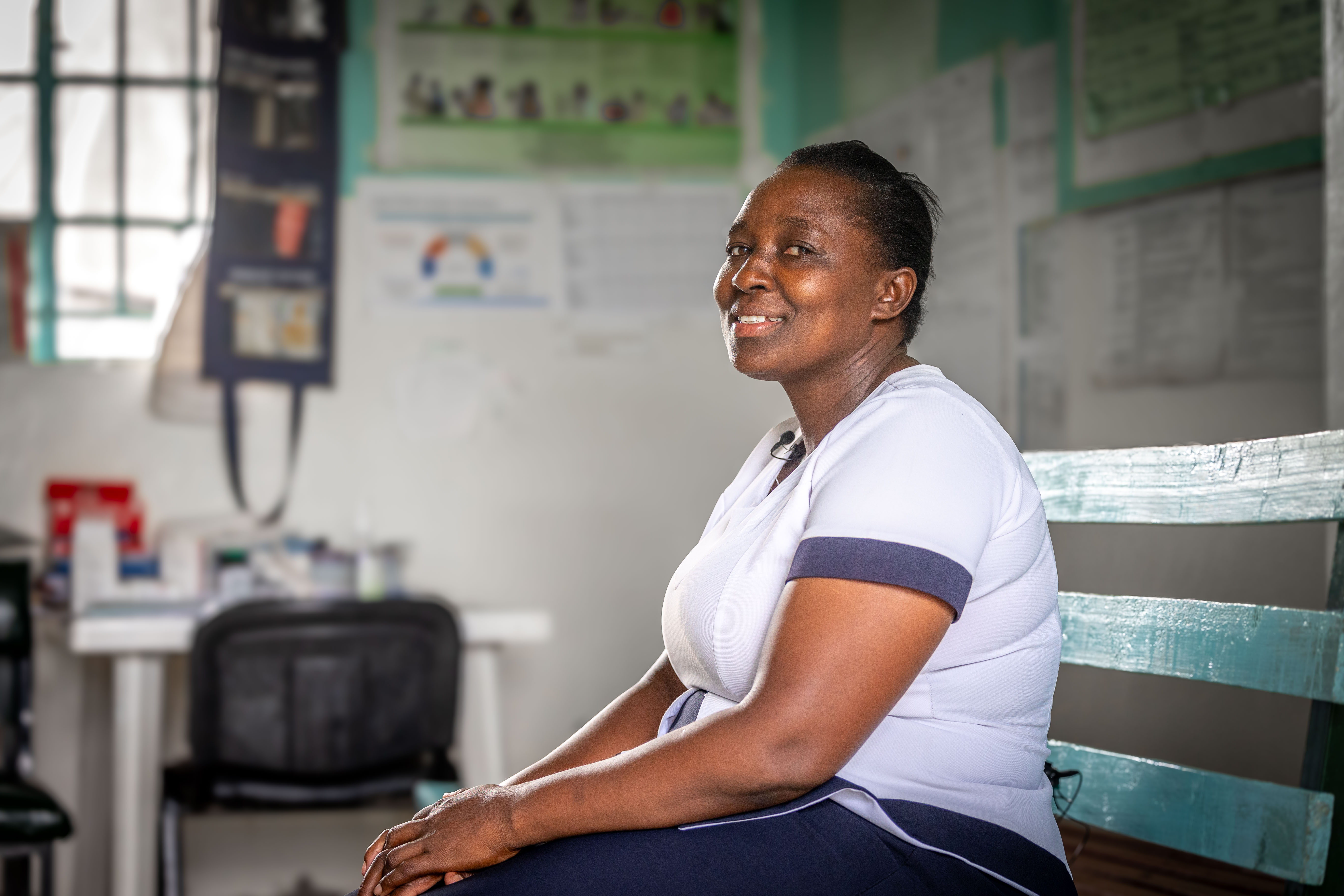 Esther Omagwa, Nurse at Railways Health Centre, Kisumu