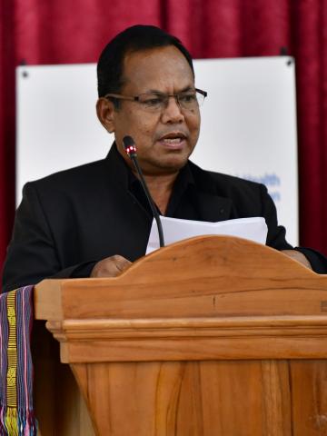Bonifácio Maucoli dos Reis, Vice Minister for Strategic Health Development and Acting Minister of Health, Timor-Leste