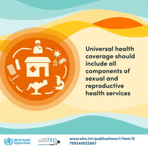 Sexual and Reproductive Health and Research Universal Health