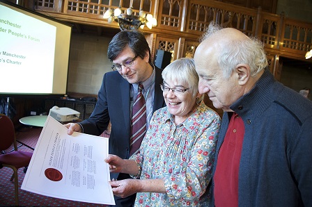 Conception and design of the Age-Friendly Manchester Older People’s Charter