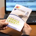 Picture of Age-Friendly Sarnia's print guide for community supports and health services.