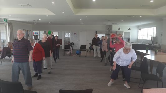 Strength and Balance Exercise Classes for Older People