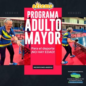 Programa de Tenis de Mesa para Adultos Mayores