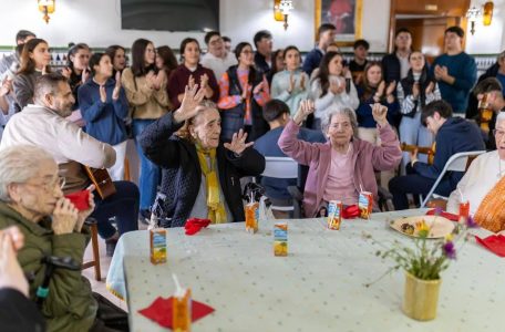 Visitas intergeneracionales a las residencias