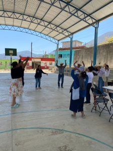 Baile y activación física en comunidades