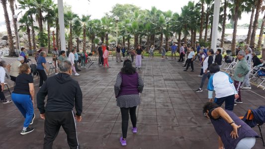 Activación Física en la Casa del Adulto Mayor Nanxu