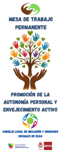 Mesa de trabajo permanente de promoción de la autonomía personal y envejecimiento activo