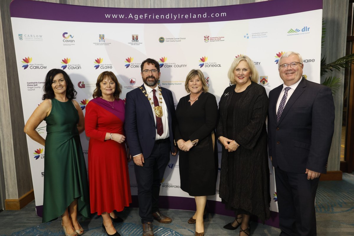 A photo from the National Age Friendly Recognition and Achievement Awards in Ireland