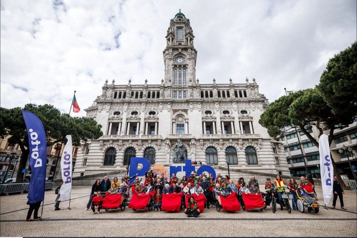 A photo of the Pedalar Sem Idade Porto