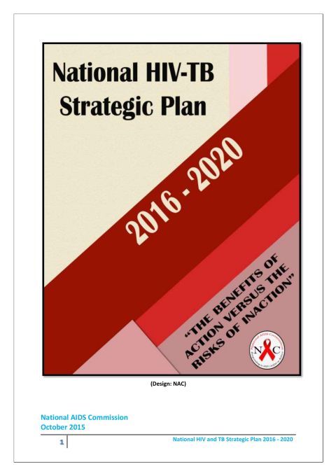 National HIV and TB Strategic Plan 2016 - 2020