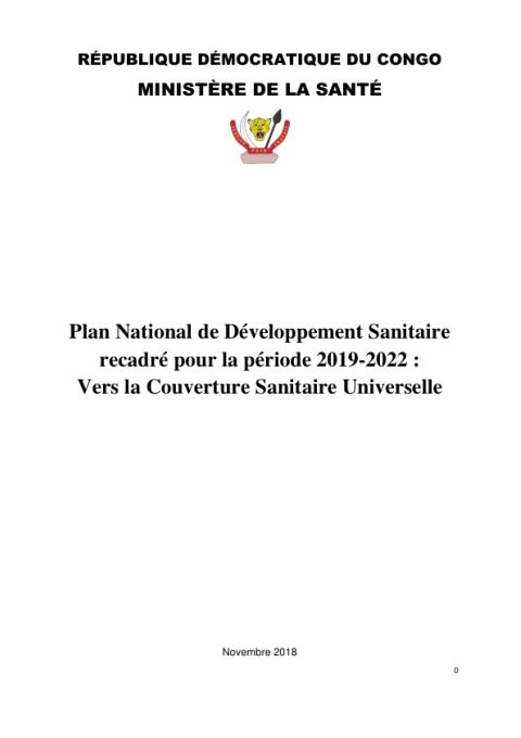 National Health Policy Strategy Plan