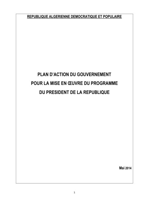DZA_Algeria_Plan-action-du-Government-pour-la-mise-en-oeuvre-du-programme_2014.pdf