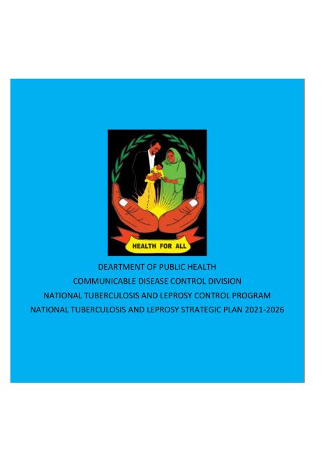 Sixth National Strategic Plan for TB 2021-2026