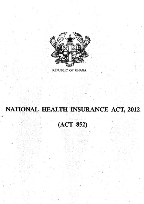 National Health Insurance Act, 2012 Act 852