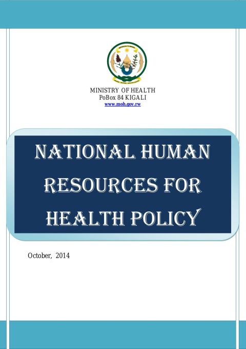 National Human Resources for Health Master Plan 2020-2040