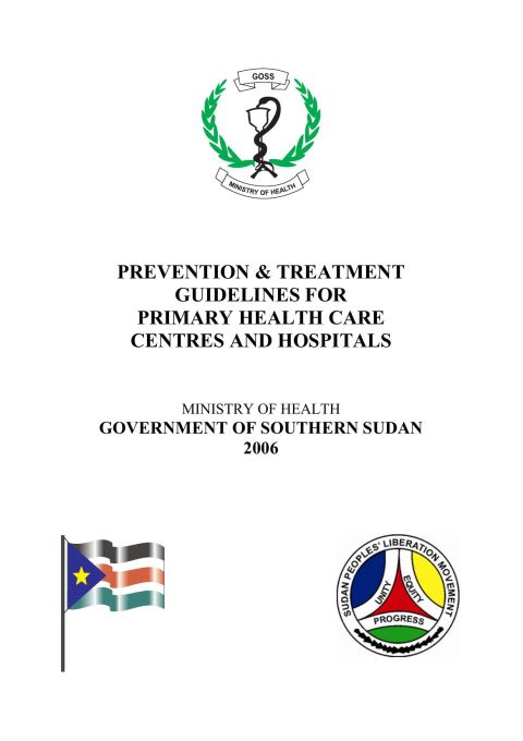 Prevention and Treatment Guidelines for Primary Health Care Centres and Hospitals