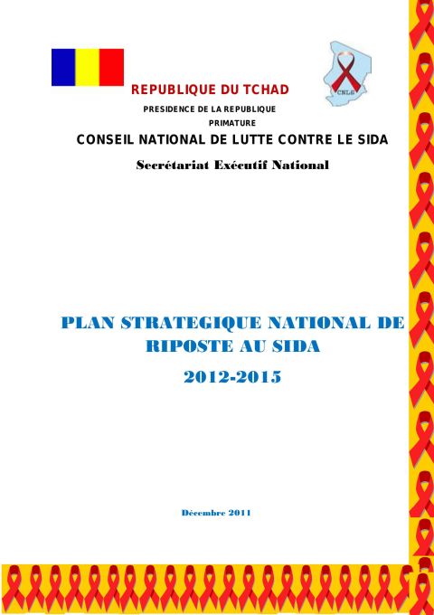 Plan National Stratégique de riposte au SIDA 2012-2015