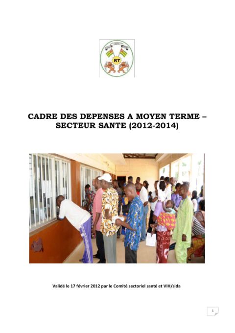 TGO_Togo_Cadre-des-Depenses-a-Moyem-Terme-Secteur-Sante_2012.pdf