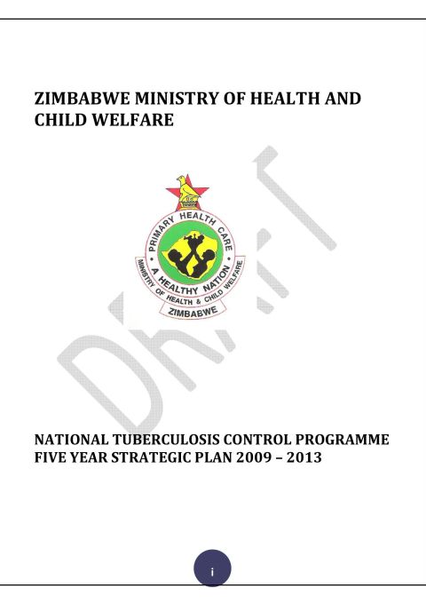 National Strategic Plan for Tuberculosis Control 2009-2013