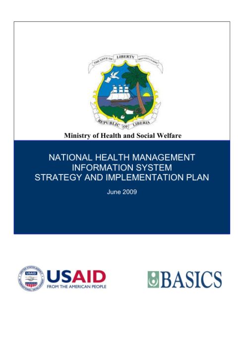 National Health Managment Information System Strategy and Implementation Plan 