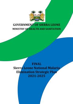 National Malaria Elimination Strategic Plan 2021-2025 