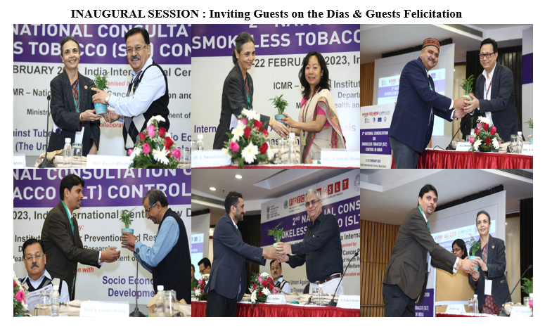 INAUGURAL SESSION : Inviting Guests on the Dias & Guests Felicitation 