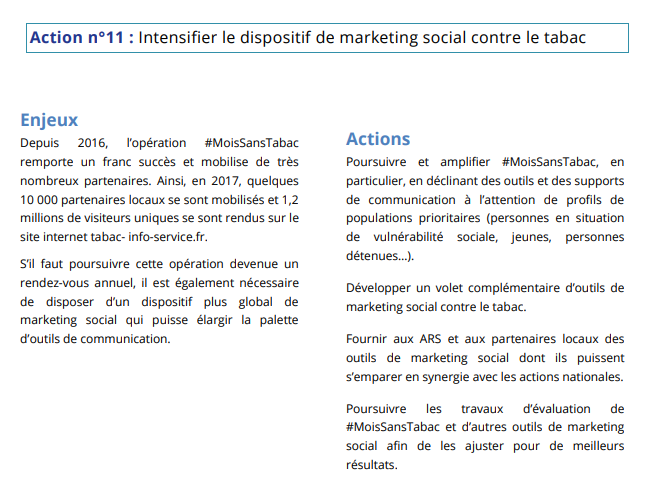 Action 11 du PNLT