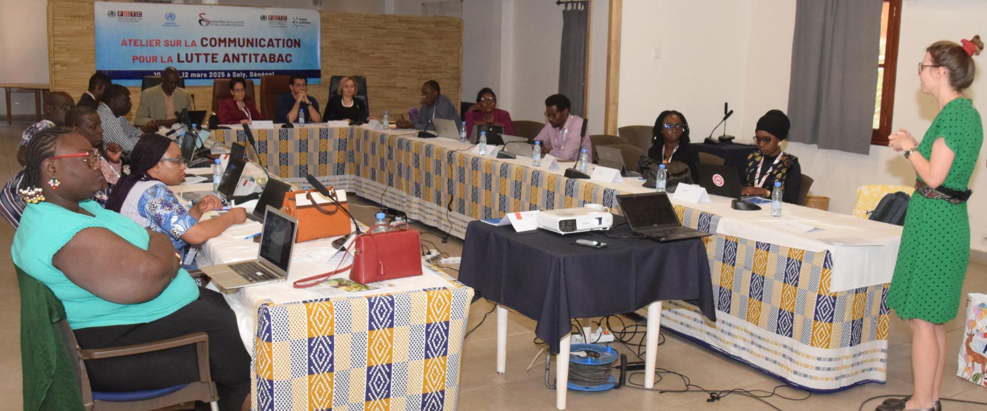 Atelier sur la communication stratégique - Saly, Sénégal mars 2025