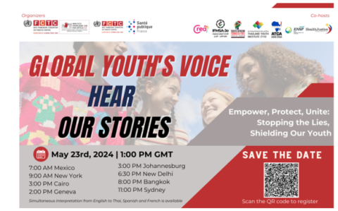 “Global Youth’s Voice: hear our stories”– 23 May 2024