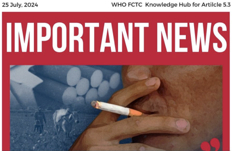 Ex health officials oppose tobacco industry donations cover