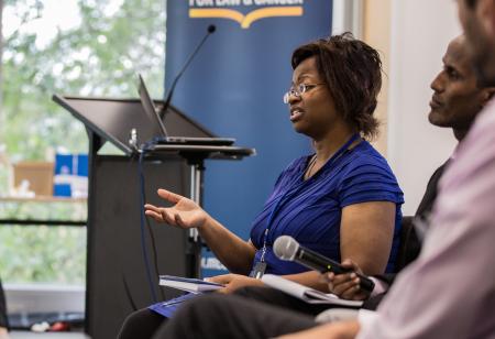 Rachel Kitonyo Devotsu speaking