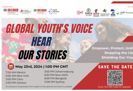 “Global Youth’s Voice: hear our stories”– 23 May 2024