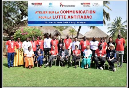 photo of participants at the workshop on strategic communication in the fight against tobacco