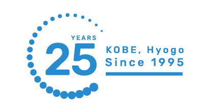 WHO Kobe Centre 25th Anniversary Logo