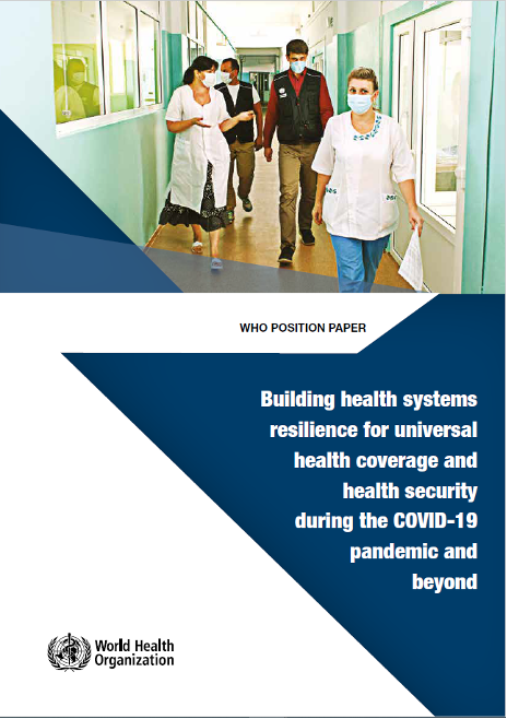 WHO Position Paper on Building health systems resilience