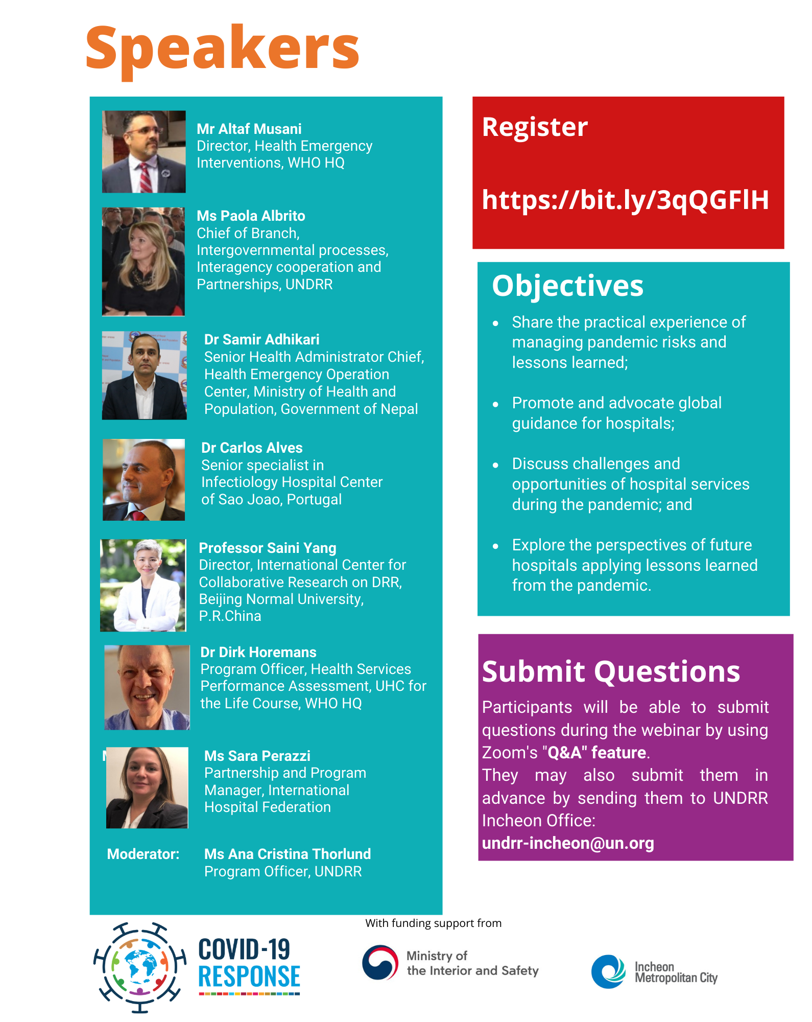 Hospital Webinar 2 : COVID-19 Hospital Webinar Series Managing pandemic ...