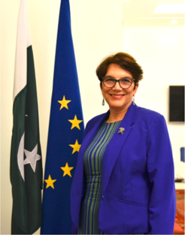 H.E. Androulla Kaminara, Ambassador of the European Union to the Islamic Republic of Pakistan