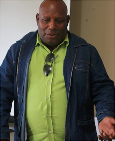 Dannax Kupamu leads surveillance for the Western Highland’s Provincial Health Authority in Mt Hagen, Western Highlands province
