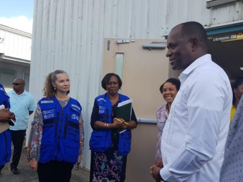 May 2020, PAHO team deployed to Dominica