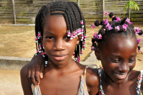 Children in Suriname, 2010