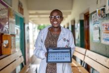 Flavia Naudi, Data Manager, Railways Health Centre, Kisumu