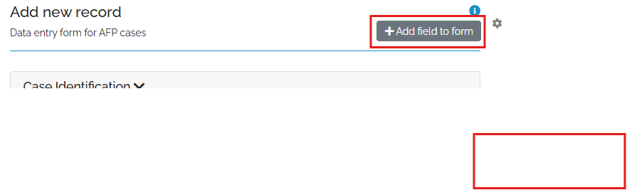 add field to form button