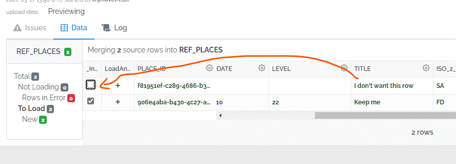 ignore lookup
