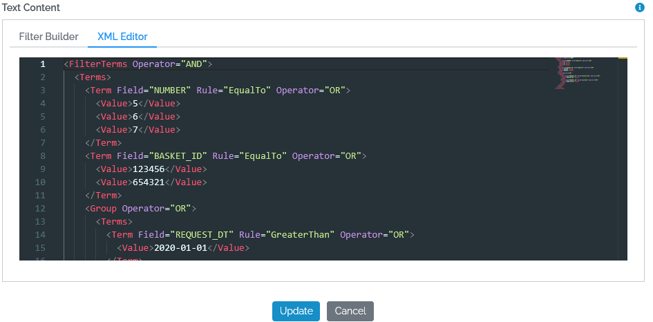 Test Row XML 6