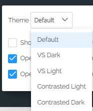 pipeline settings