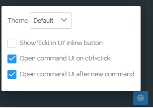 pipeline settings