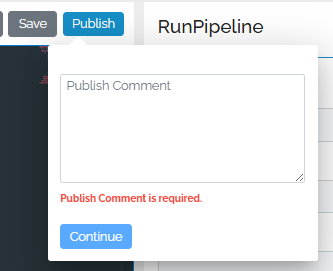 publish pipeline