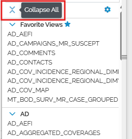 collapse/expand all groups