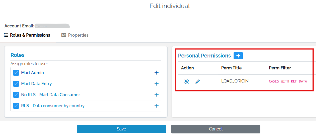 see and edit both roles and direct user permissions